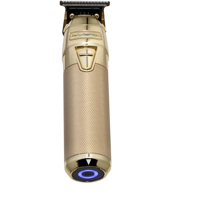 BaByliss PRO Fxone Skeleton FX799MBE profesionalni strojček za striženje las za natančno oblikovanje linije brade Gold 1 kos