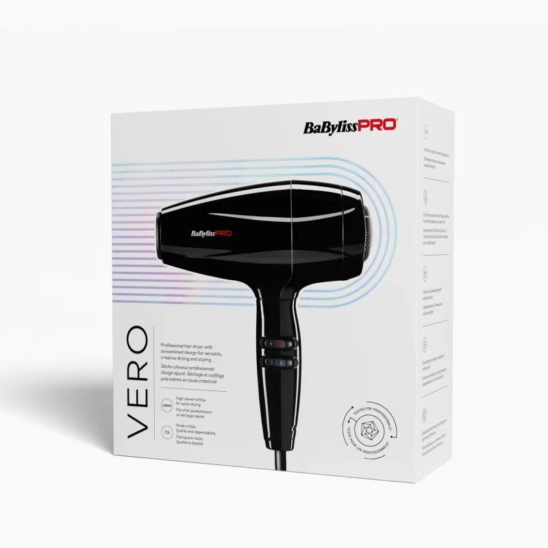 BaByliss PRO Ionic AC dryer 2000W sušilnik za lase 1 kos