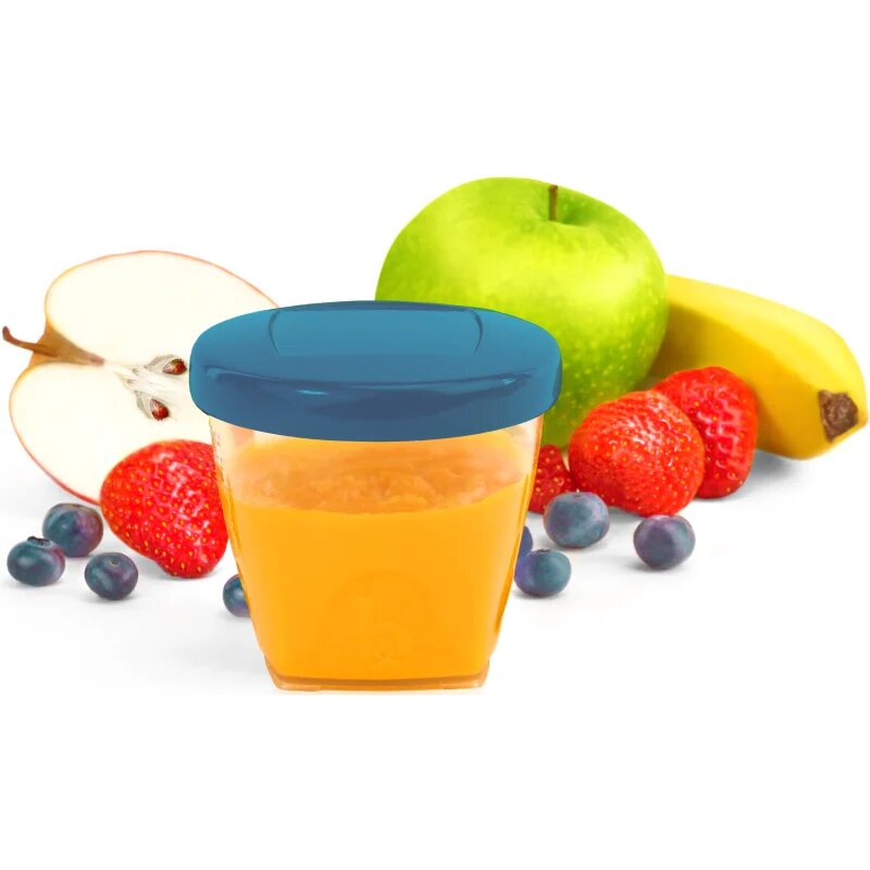 Babymoov Bowls Multicolor skledica s pokrovčkom 6x250 ml