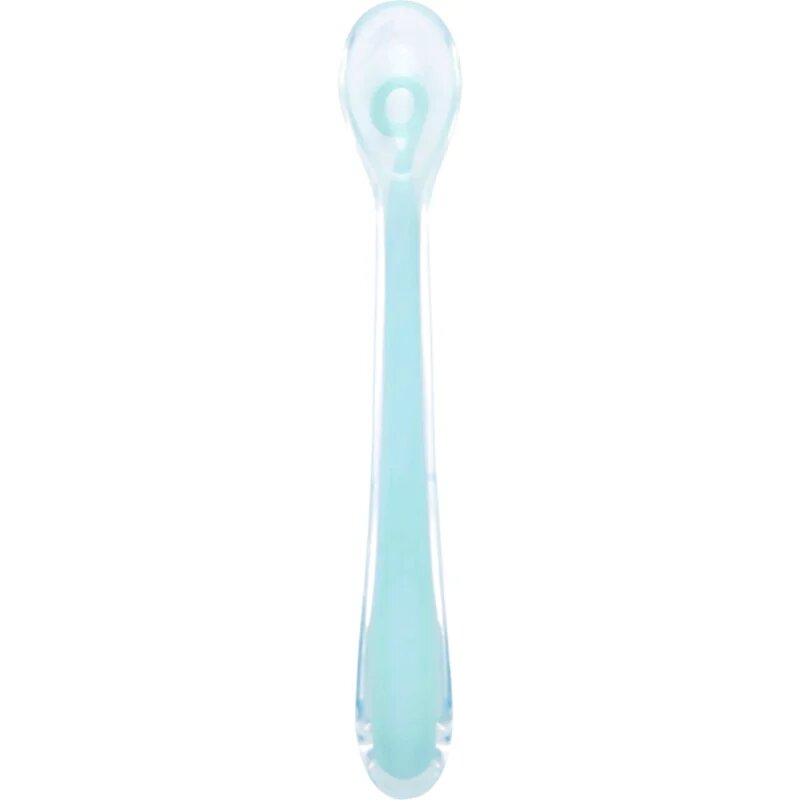 Babymoov Silicone Spoon Azur žlička 4 m+ 1 kos