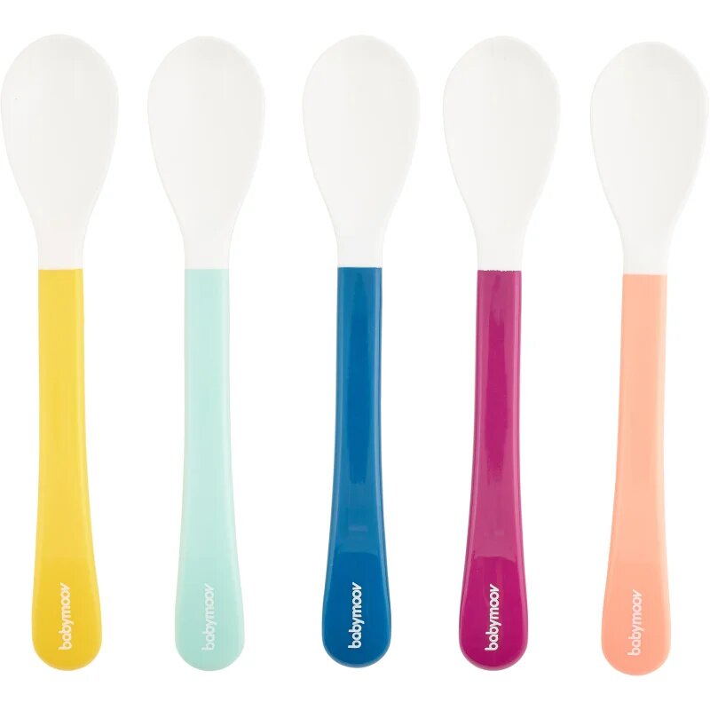 Babymoov Spoons Multicolor žlička 8m+ Multicolor 5 kos