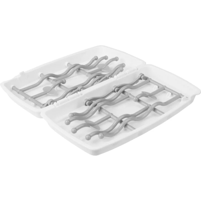 BabyOno Bottle Drying Rack odcejalnik za steklenice I. White 1 kos