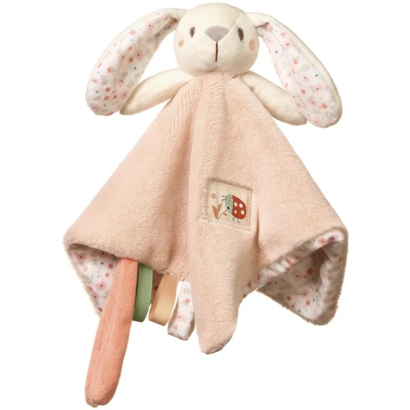 BabyOno Have Fun Baby Bunny ninica z ropotuljico 1 kos
