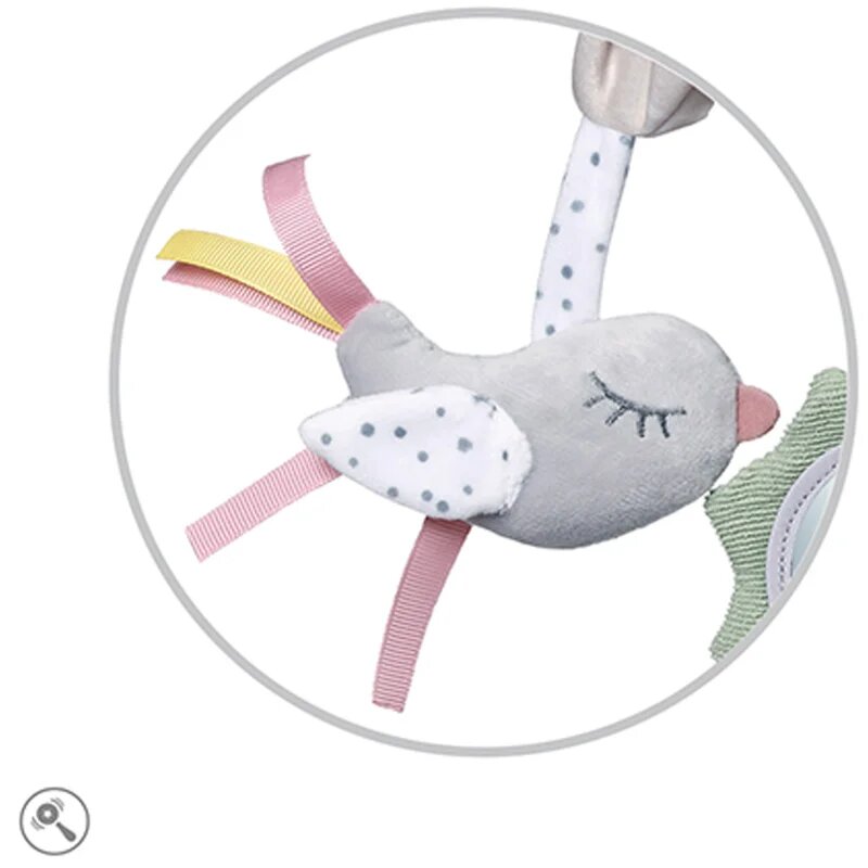 BabyOno Have Fun Nature kontrastna viseča igrača 0m+ 1 kos