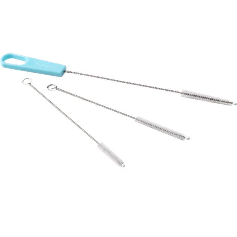 BabyOno Straws Cleaning Brushes krtačka 3 kos