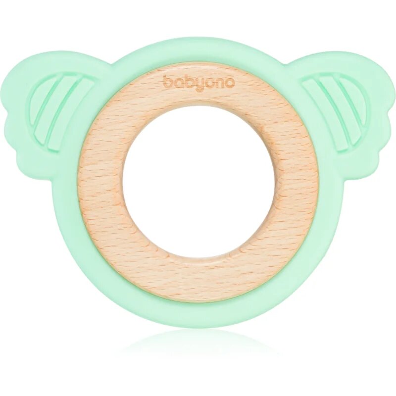 BabyOno Wooden & Silicone Teether grizalo Koala 1 kos