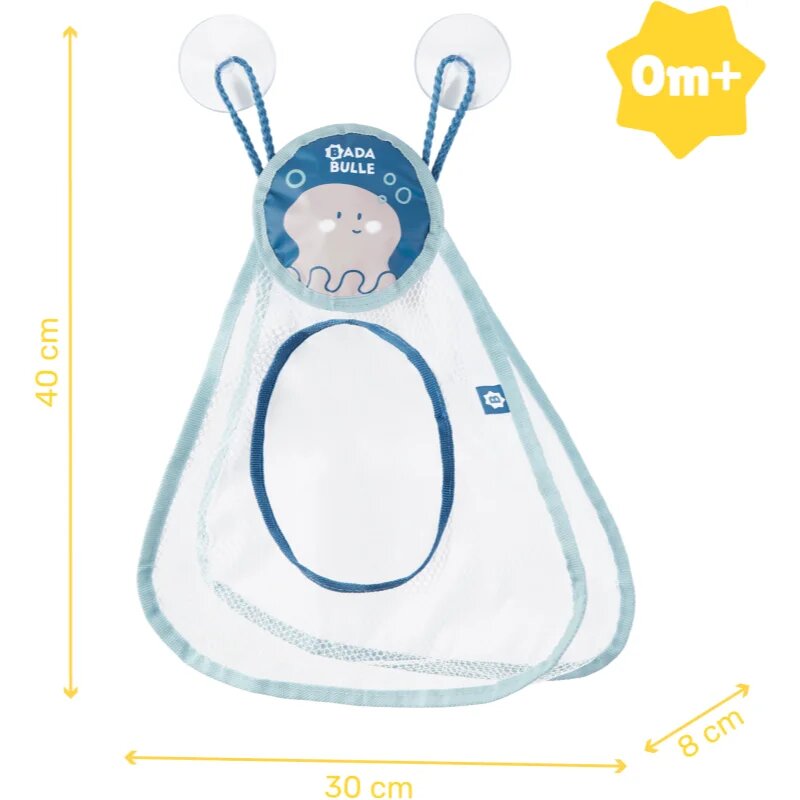 Badabulle Bath Tub Play Pouch organizator za kopalno kad 30 x 8 x 30 cm 1 kos