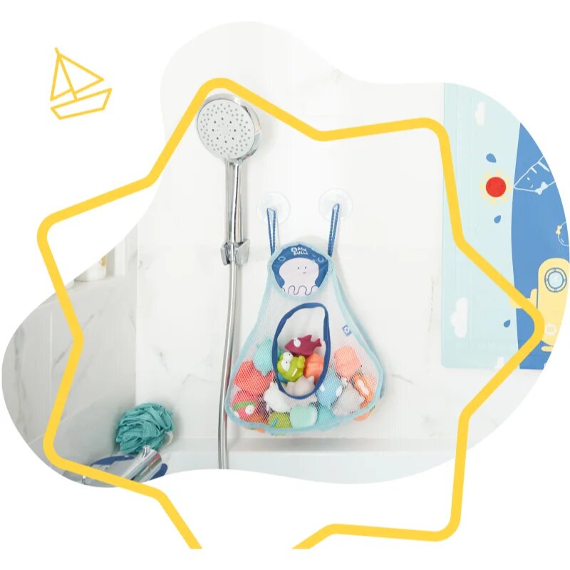 Badabulle Bath Tub Play Pouch organizator za kopalno kad 30 x 8 x 30 cm 1 kos