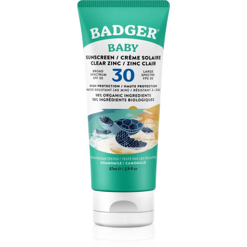 Badger Sun zaščitna krema za dojenčke SPF 30 87 ml