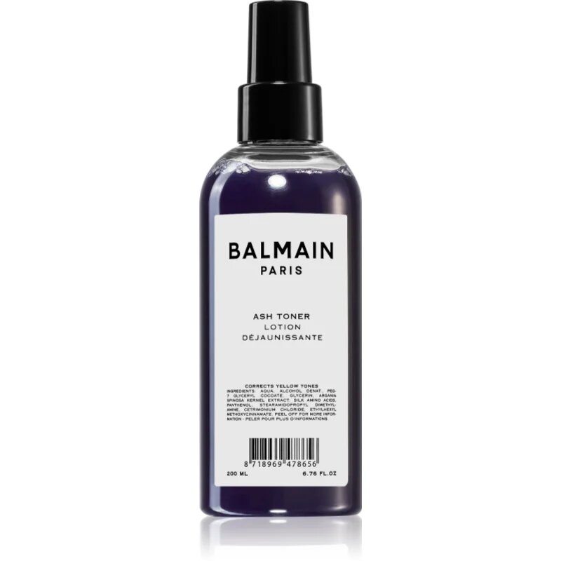 Balmain Hair Couture Ash Toner posvetlitvena podlaga za blond lase 200 ml