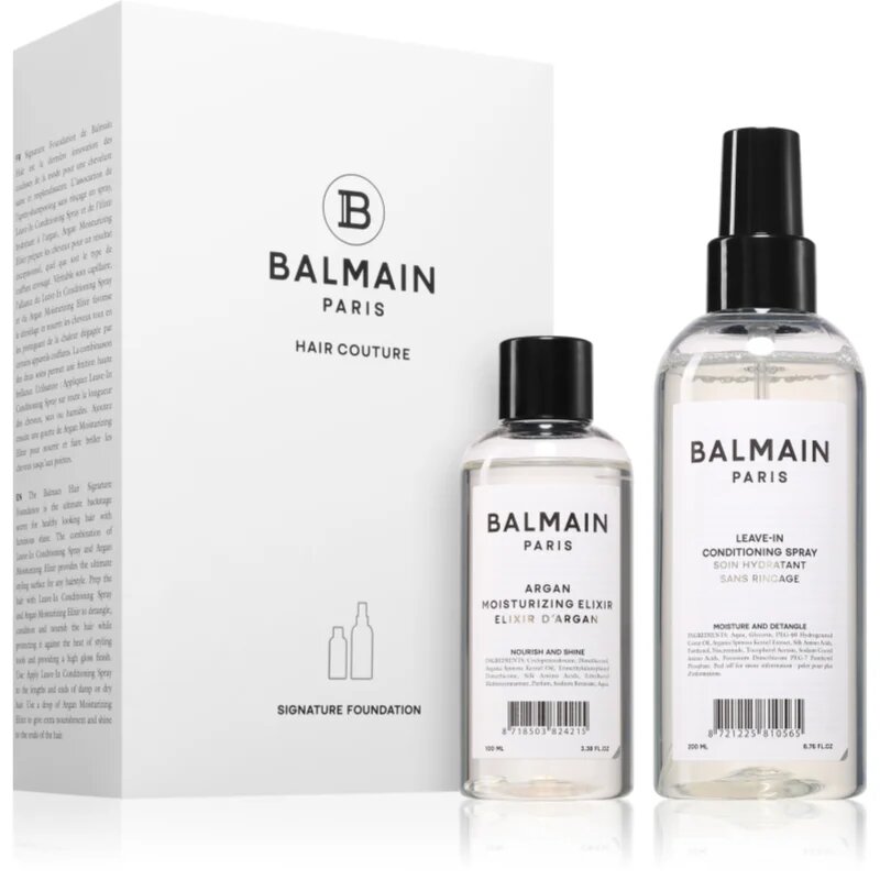 Balmain Hair Couture Signature Foundation darilni set za ženske