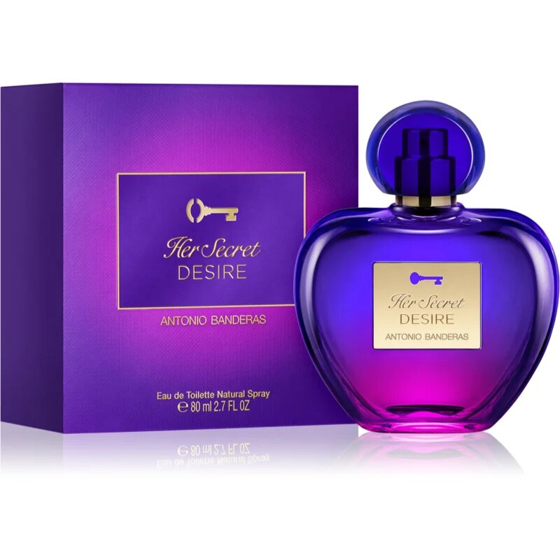 Banderas Her Secret Desire toaletna voda za ženske 80 ml