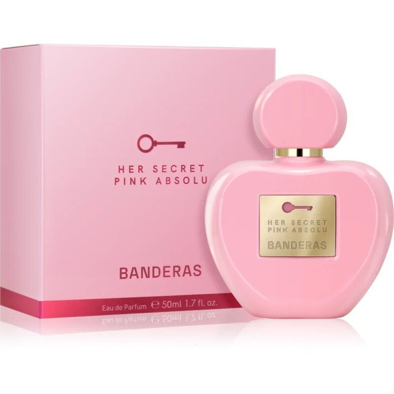 Banderas Her Secret Pink Absolu parfumska voda za ženske 50 ml