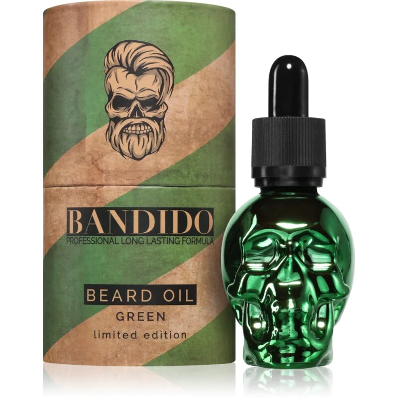 BANDIDO Beard Oil olje za brado odtenek Green 40 ml