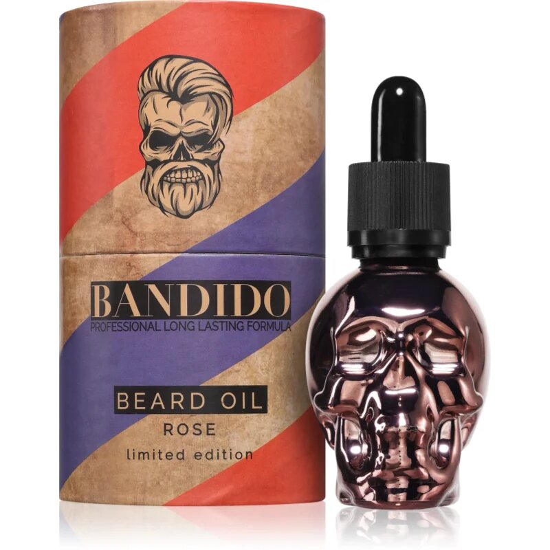 BANDIDO Beard Oil olje za brado odtenek Rose 40 ml
