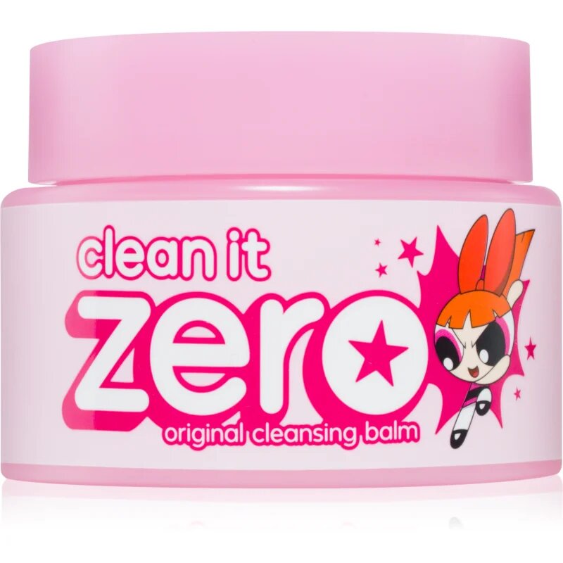 Banila Co. clean it zero Original Powerpuff Girls Edition čistilni balzam za odstranjevanje ličil z vlažilnim učinkom 100 ml