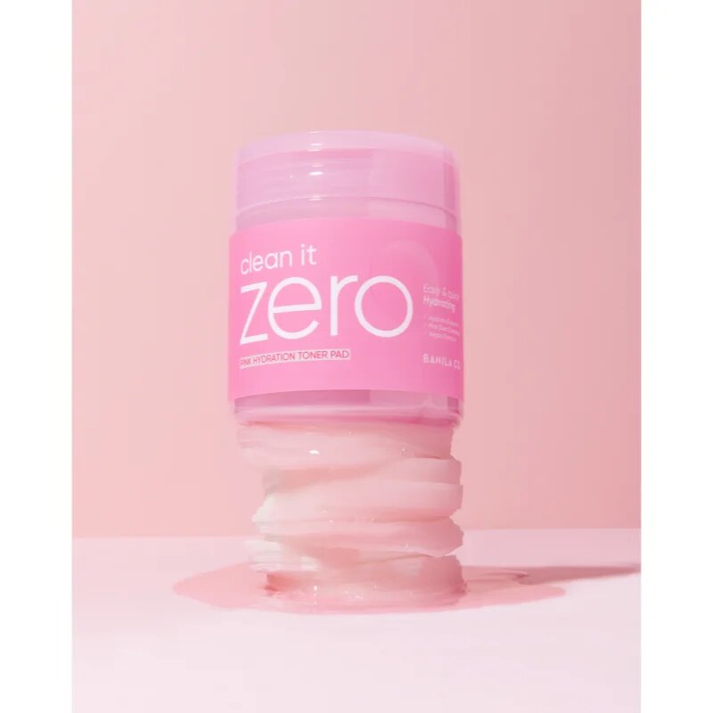 Banila Co. clean it zero Pink Hydration Toner Pad tonizirajoče blazinice z vlažilnim učinkom 70 kos