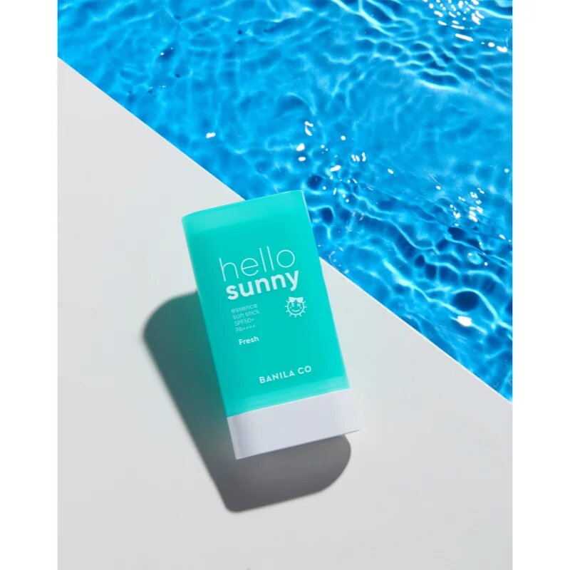 Banila Co. hello sunny Fresh Essence Sun Stick krema za sončenje v paličici SPF 50+ 18.5 g