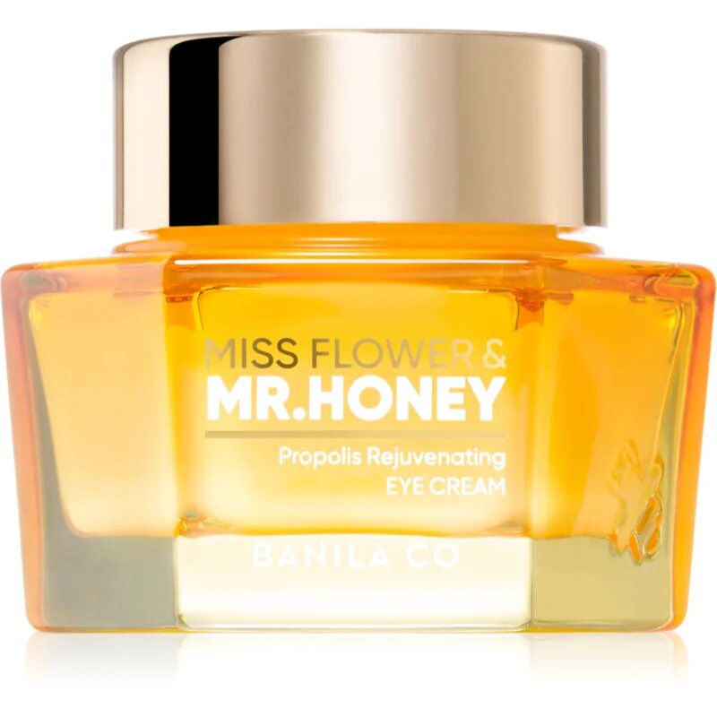 Banila Co. Miss Flower & Mr. Honey Propolis Rejuvenating pomlajevalna krema za predel okoli oči s pomirjajočim učinkom 20 ml