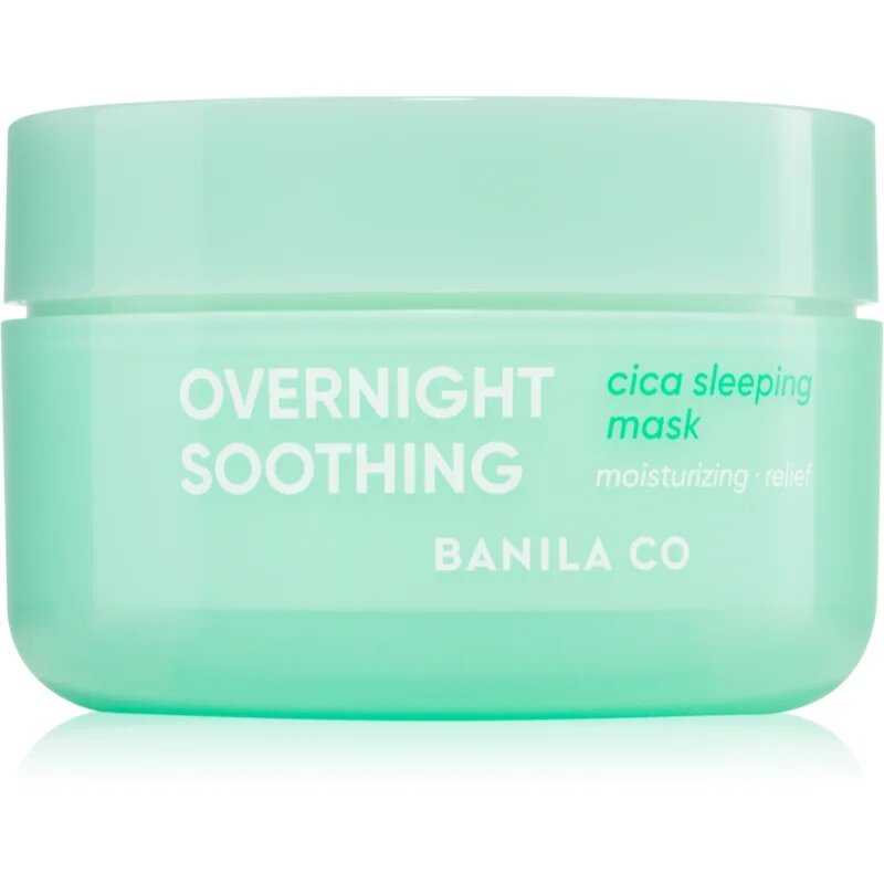 Banila Co. Overnight Soothing Cica Sleeping Mask pomirjajoča maska za noč 100 ml