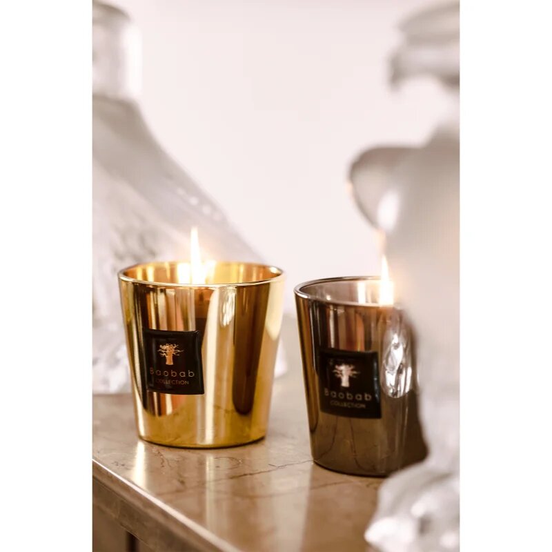Baobab Collection Aurum & Platinum Les Exclusives Duo Candle Box darilni set