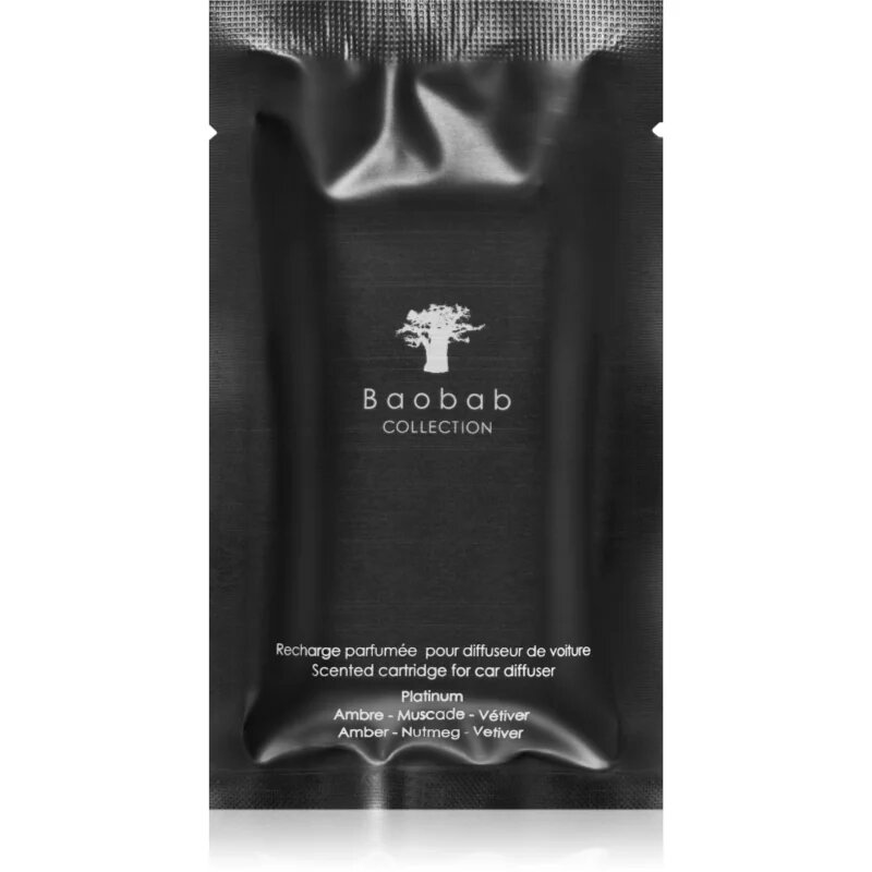 Baobab Collection Les Exclusives Platinum dišava za avto nadomestno polnilo 1 kos