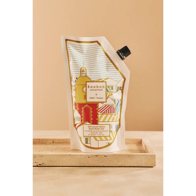 Baobab Collection My First Baobab À Saint-Tropez tekoče milo za roke nadomestno polnilo 350 ml