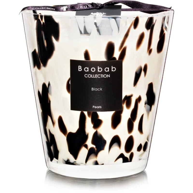 Baobab Collection Pearls Black dišeča sveča 1000 g