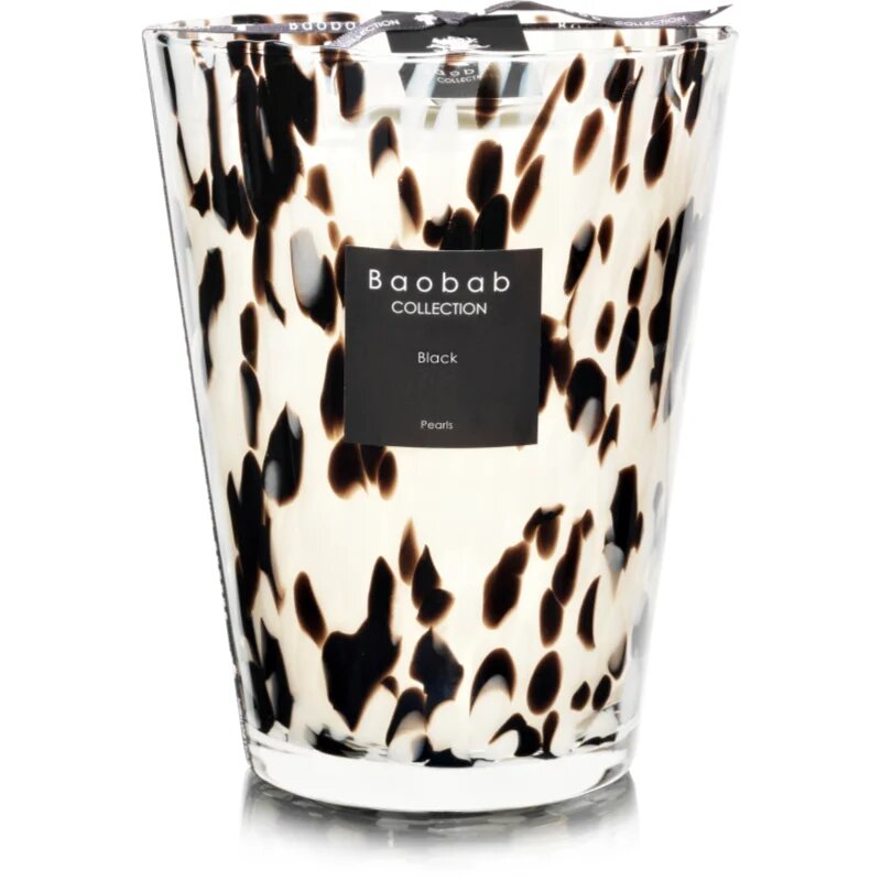 Baobab Collection Pearls Black dišeča sveča 3000 g
