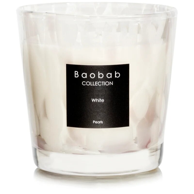 Baobab Collection Pearls White dišeča sveča 190 g
