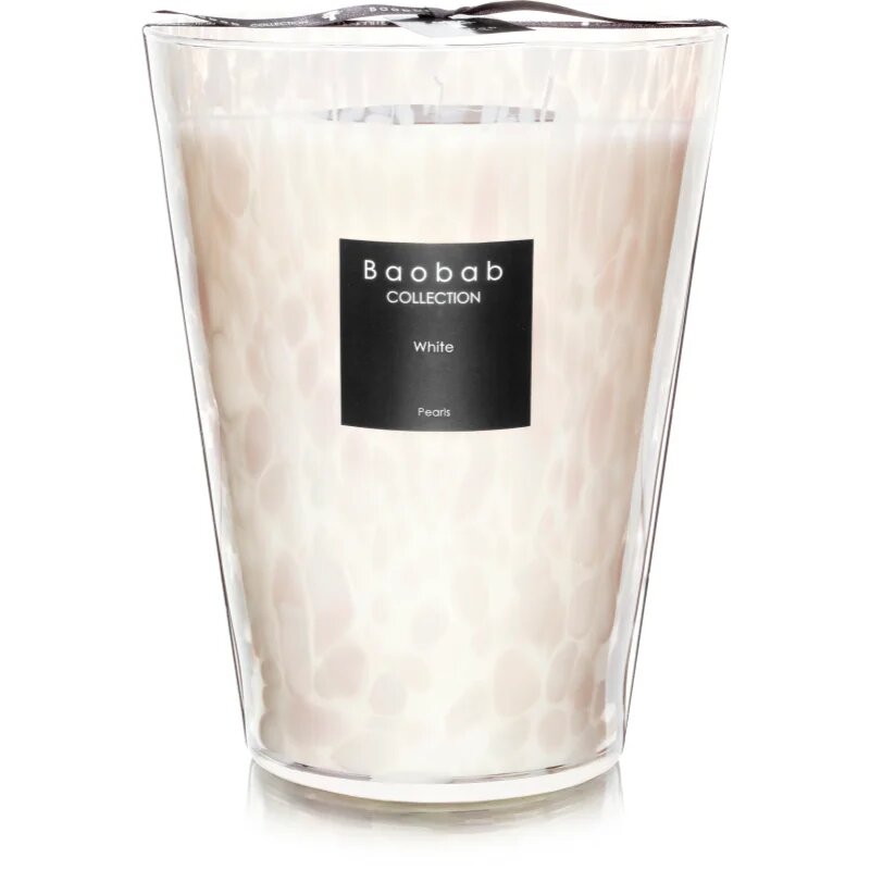 Baobab Collection Pearls White dišeča sveča 3000 g