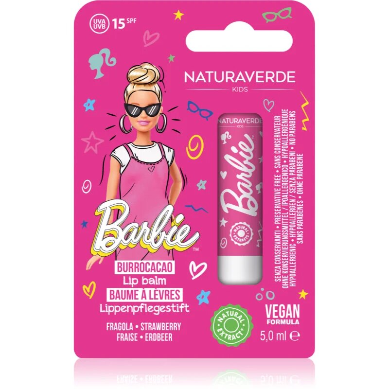 Barbie Lip Balm balzam za ustnice za otroke 5 ml
