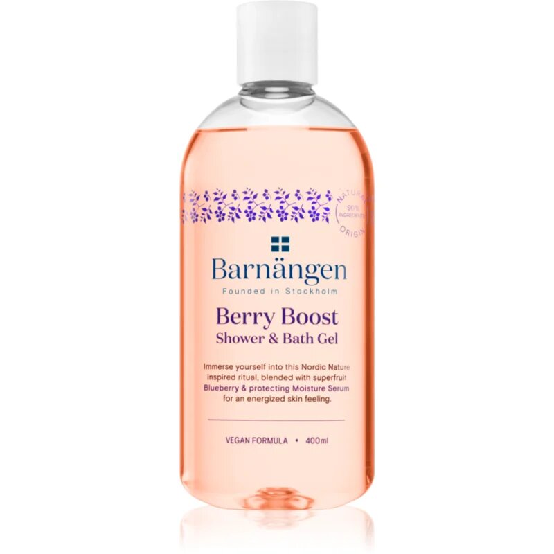 Barnängen Berry Boost gel za prhanje in kopanje 400 ml