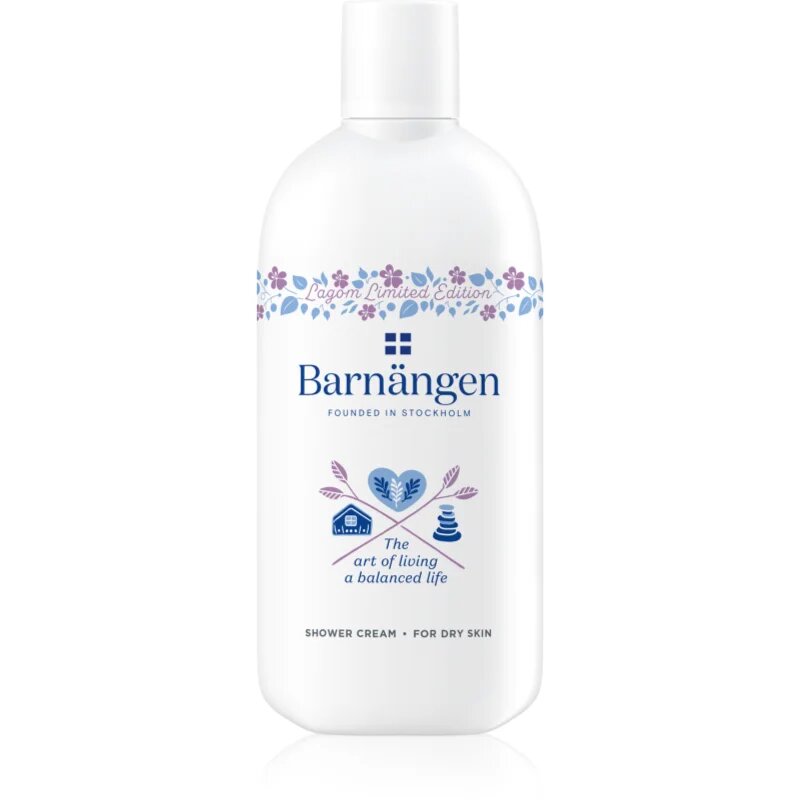 Barnängen Lagom nežna krema za prhanje za suho kožo 400 ml