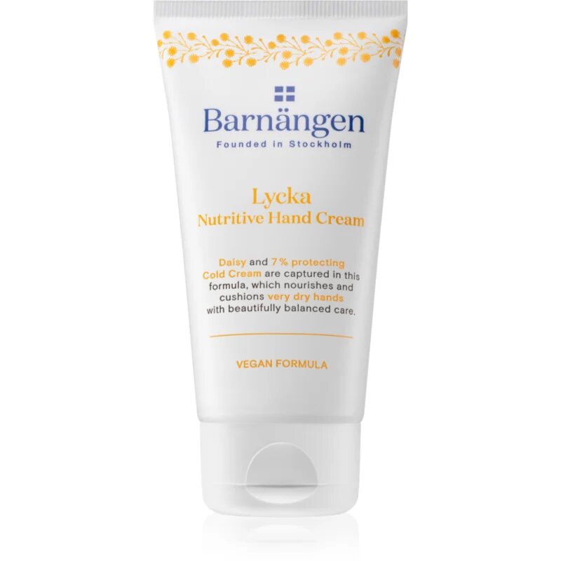 Barnängen Lycka hranilna krema za roke z vsebnostjo cold cream 75 ml