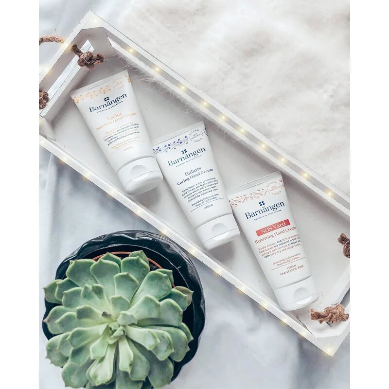 Barnängen Lycka hranilna krema za roke z vsebnostjo cold cream 75 ml