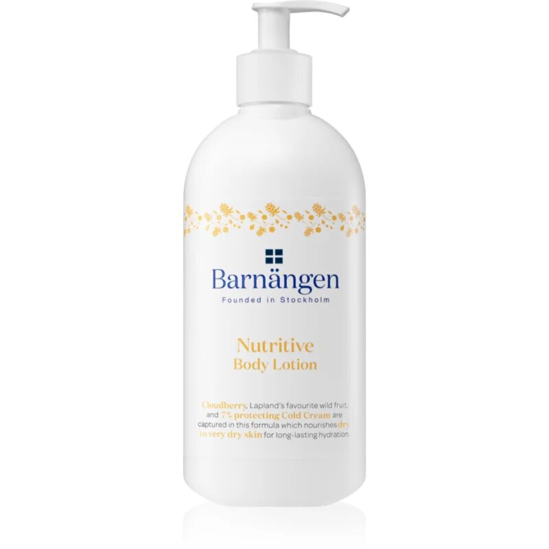 Barnängen Nutritive losjon za telo za suho do zelo suho kožo 400 ml