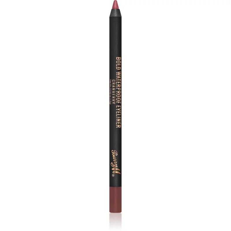 Barry M Bold Waterproof Eyeliner vodoodporni svinčnik za oči odtenek Cranberry 12 g
