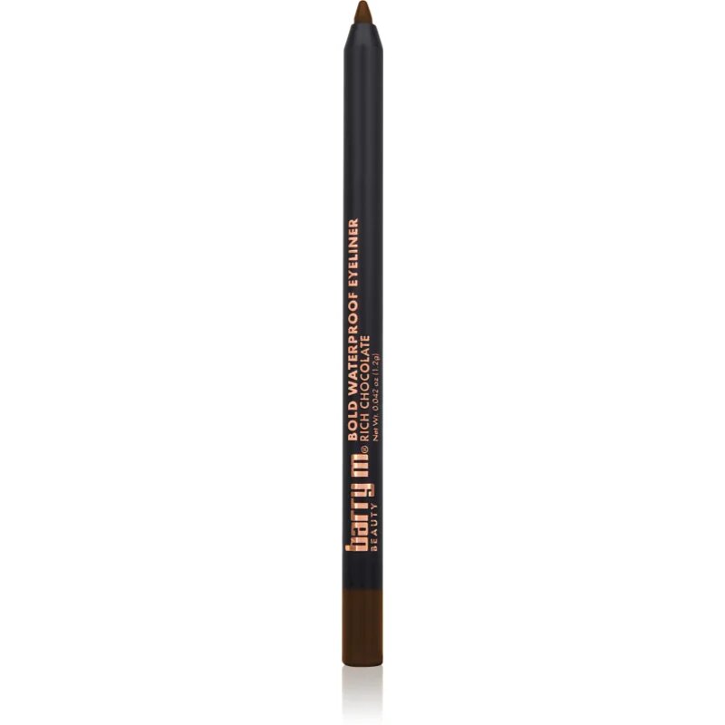 Barry M Bold Waterproof Eyeliner vodoodporni svinčnik za oči odtenek Rich Chocolate 1.2 g