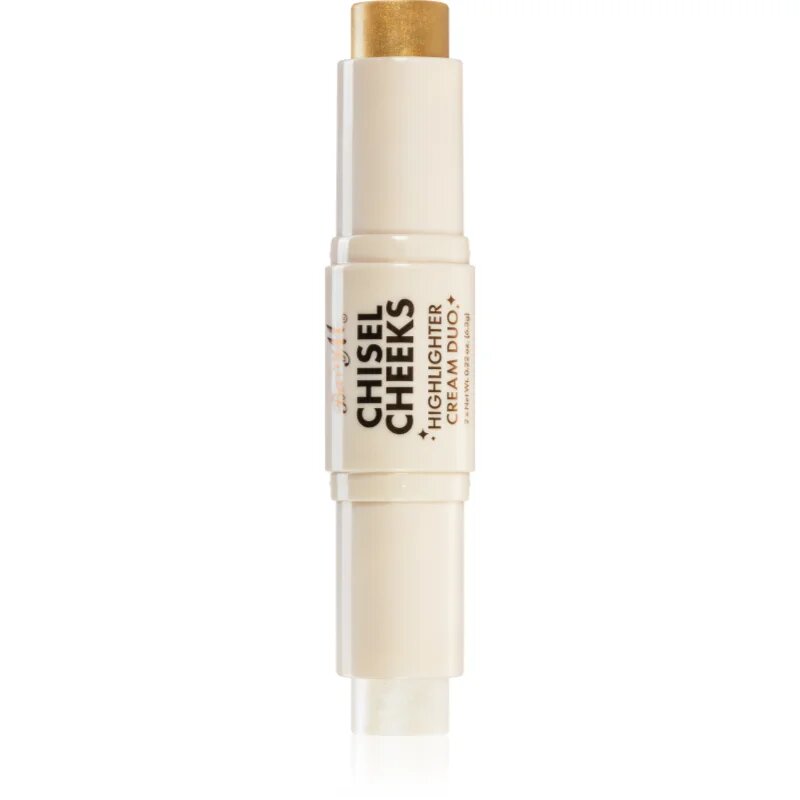 Barry M Chisel Cheeks paličica za osvetljevanje duo odtenek Silver/Gold 6.3 g