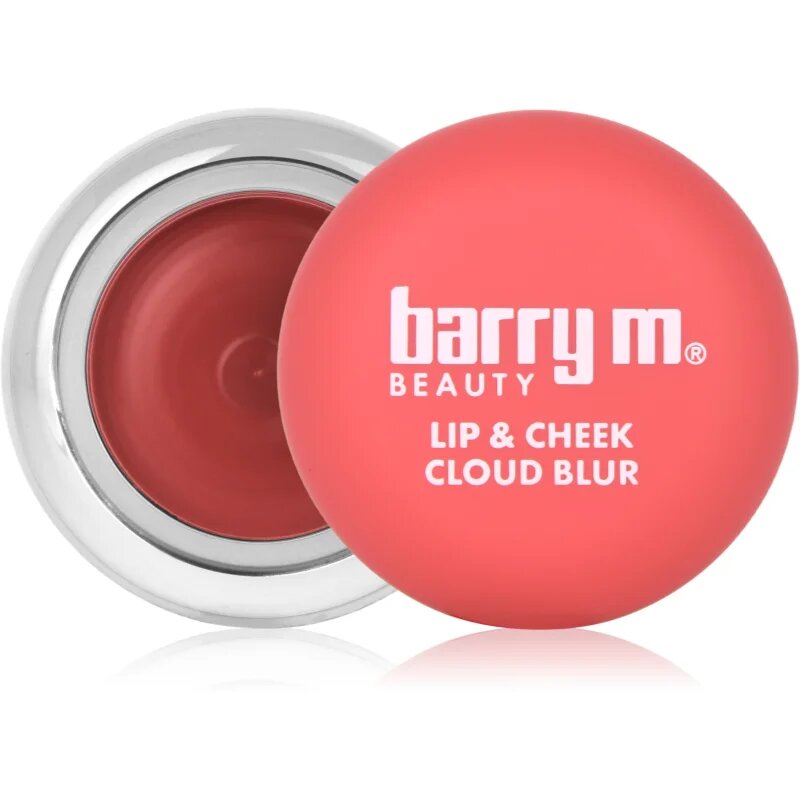 Barry M Cloud Blur večnamensko ličilo za ustnice in lica odtenek Strawberry Jam 5 g