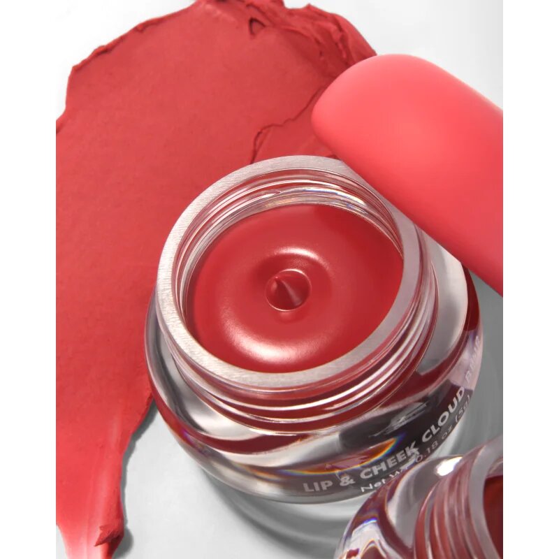 Barry M Cloud Blur večnamensko ličilo za ustnice in lica odtenek Strawberry Jam 5 g