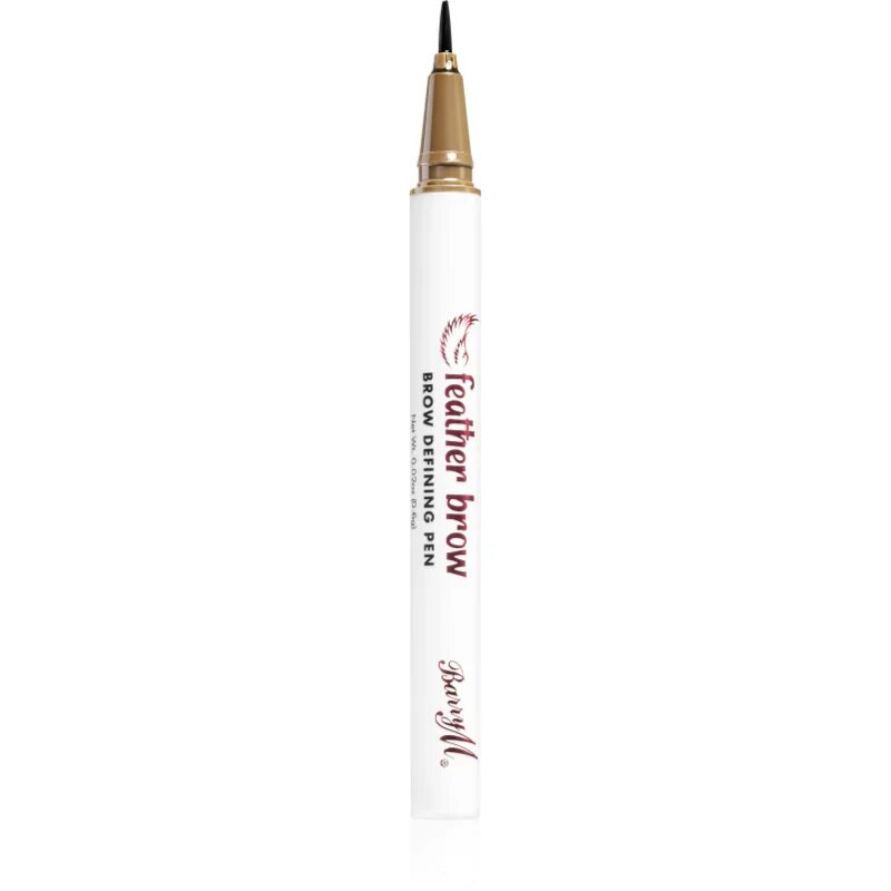 Barry M Feather Brow Defining Pen tekoče črtalo za obrvi odtenek Light 12 g