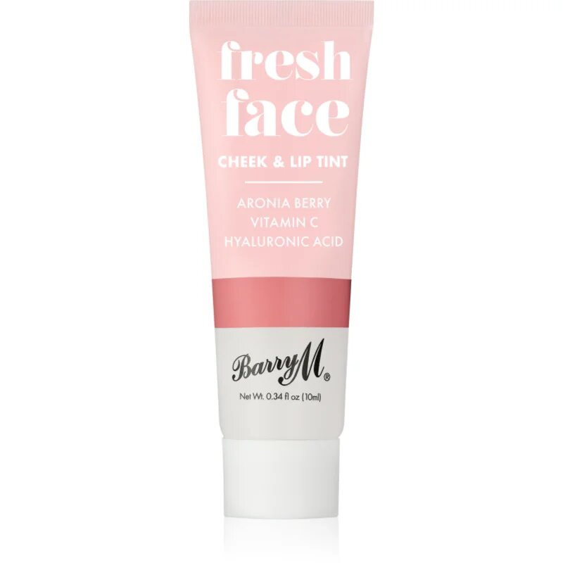 Barry M Fresh Face tekoče rdečilo in sijaj za ustnice odtenek Summer Rose 10 ml