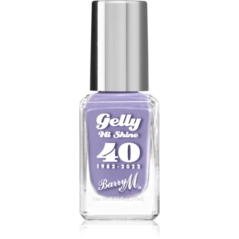 Barry M Gelly Hi Shine "40" 1982 - 2022 lak za nohte odtenek Party Ring 10 ml