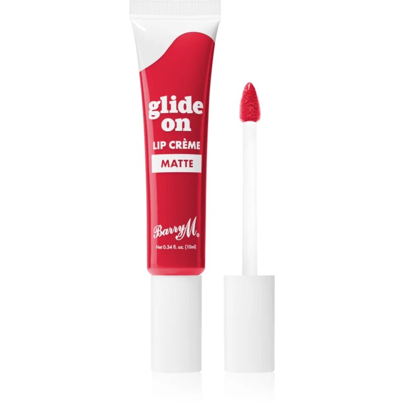 Barry M Glide On Crème sijaj za ustnice odtenek Sizzling Red 10 ml