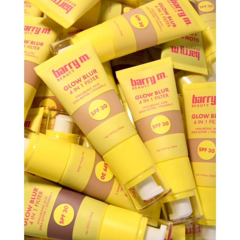 Barry M Glow Blur posvetlitvena podlaga SPF 30 odtenek Medium 30 ml