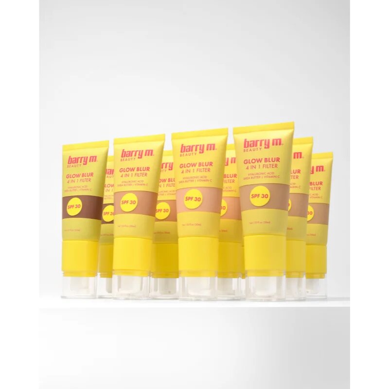 Barry M Glow Blur posvetlitvena podlaga SPF 30 odtenek Medium 30 ml