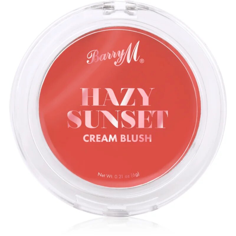 Barry M Hazy Sunset kremasto rdečilo odtenek Horizon Glow 6 g