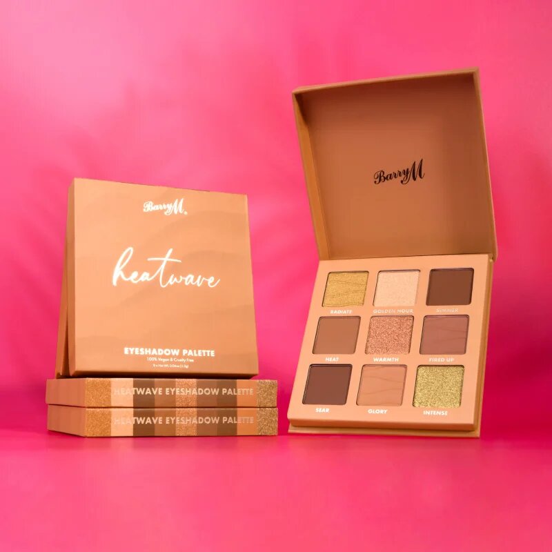 Barry M Heatwave paleta senčil za oči 9x1.5 g